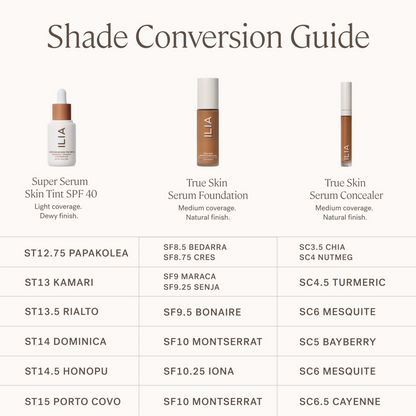 ILIA True Skin Serum Foundation