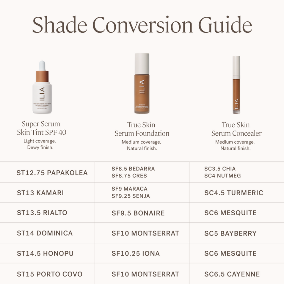 ILIA True Skin Serum Foundation