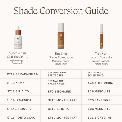 ILIA True Skin Serum Foundation