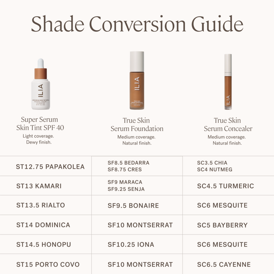 ILIA True Skin Serum Foundation