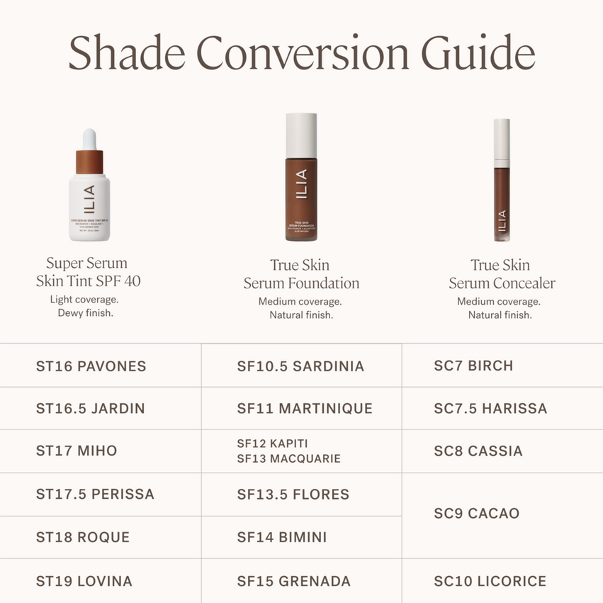 ILIA True Skin Serum Foundation