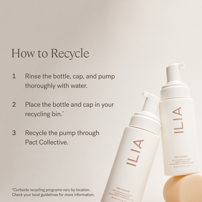 ILIA The Cleanse Soft Foaming Cleanser + Makeup Remover