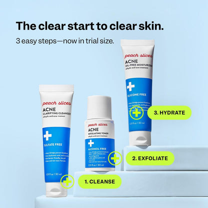 Peach Slices 3-Step Acne Starter Kit