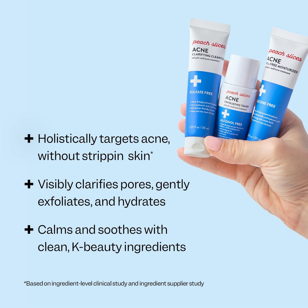Peach Slices 3-Step Acne Starter Kit