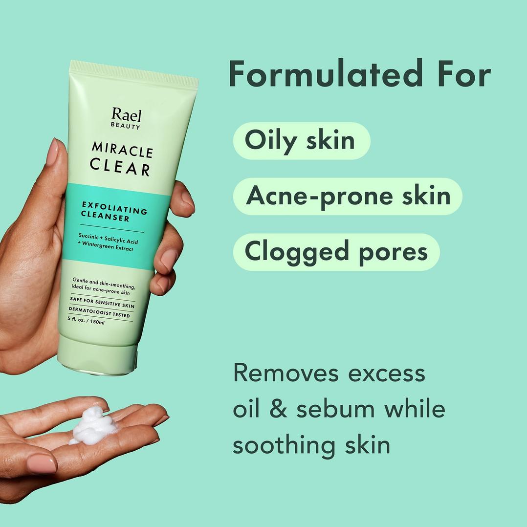 Rael Miracle Clear Exfoliating Cleanser