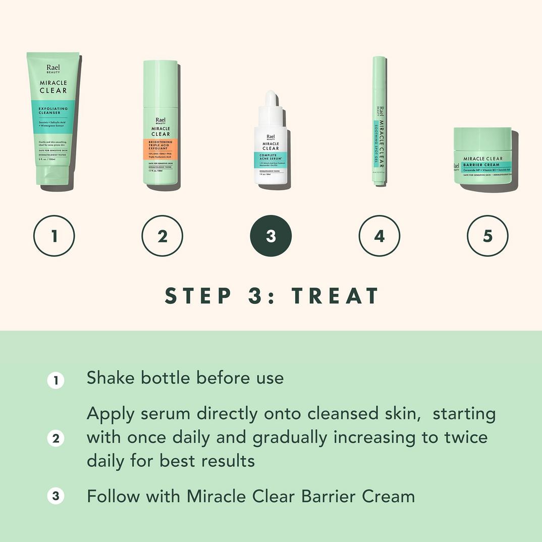 Rael Miracle Clear Complete Acne Serum