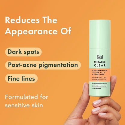 Rael Miracle Clear Brightening Triple Acid Exfoliant