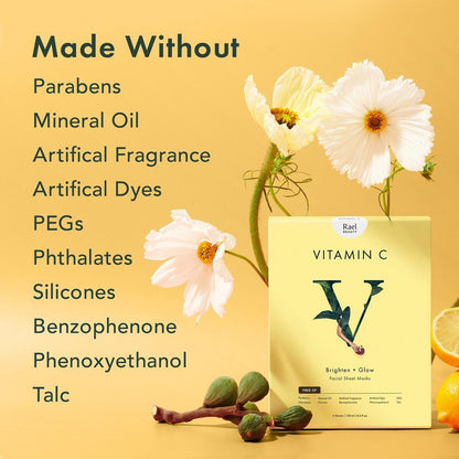 Rael Vitamin C Facial Sheet Mask