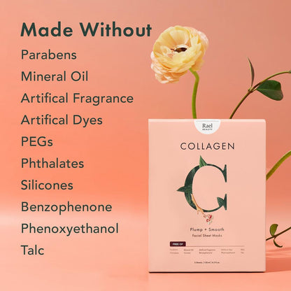 Rael Collagen Facial Sheet Mask