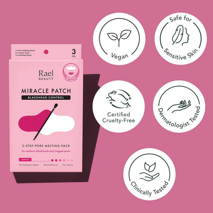 Rael Miracle Patch 3-Step Pore Melting Pack