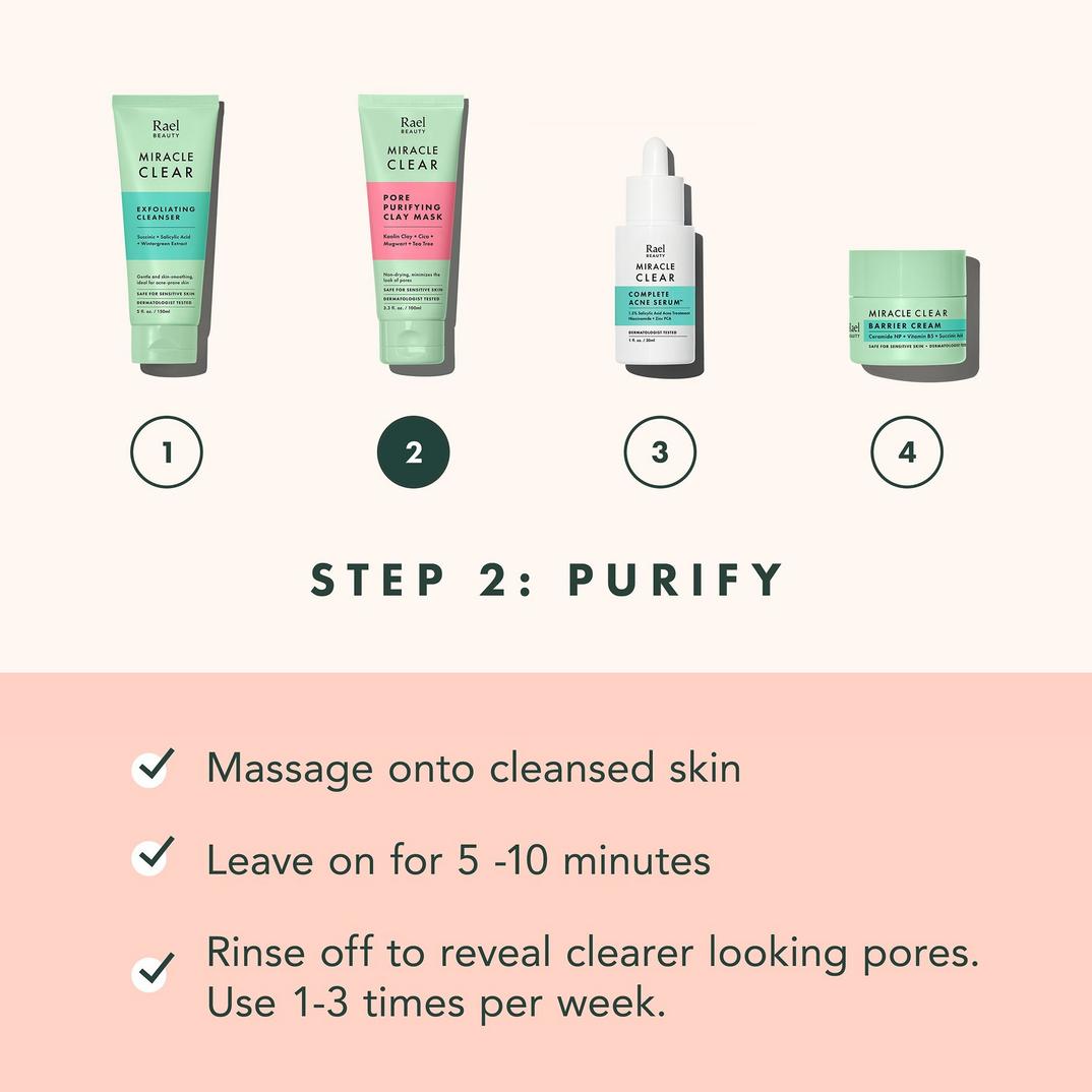 Rael Miracle Clear Pore Purifying Clay Mask