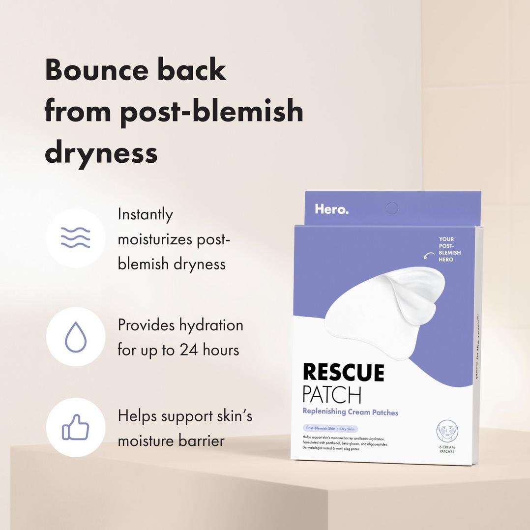 Hero Cosmetics Rescue Patch Replenishing Cream Patches