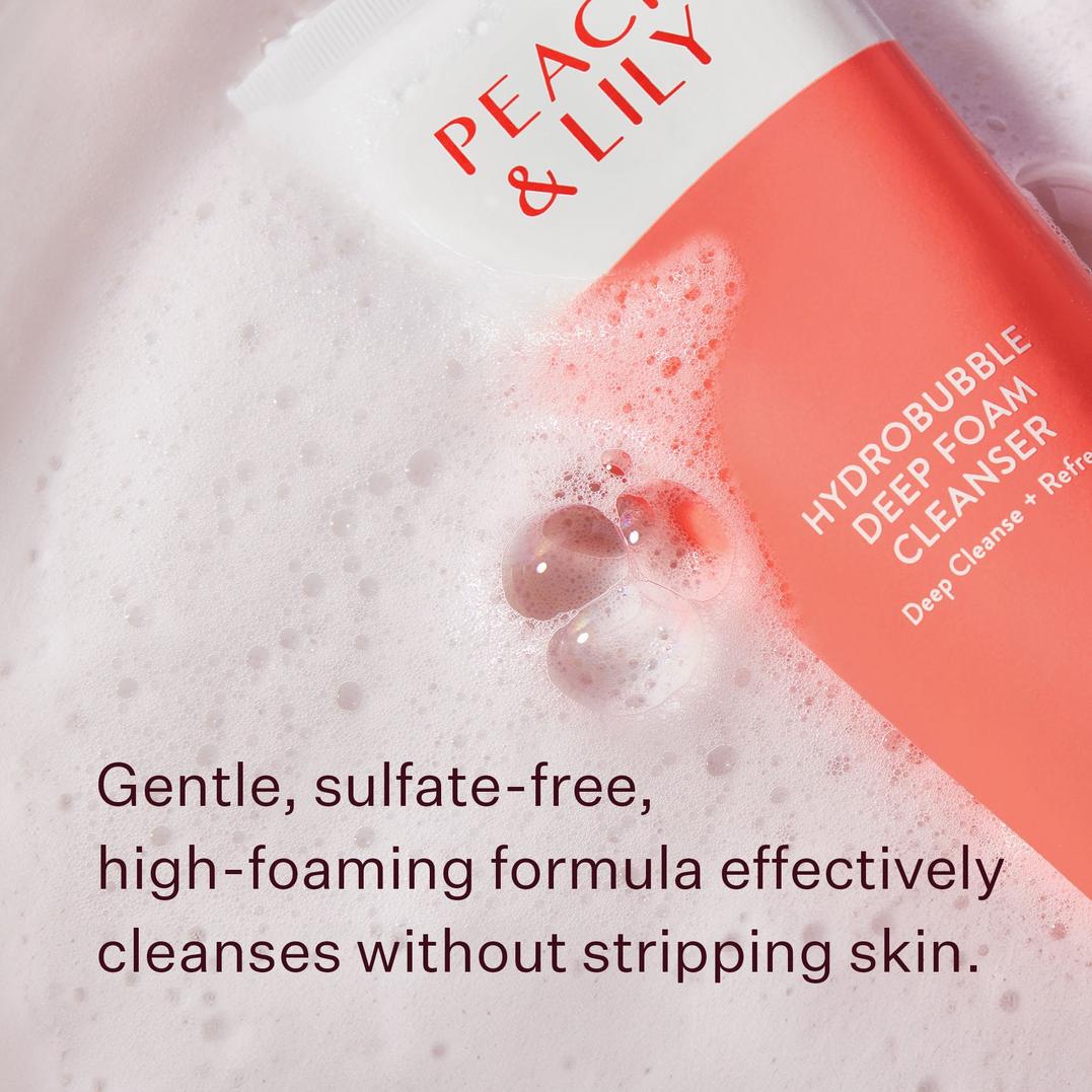 PEACH & LILY Hydrobubble Deep Foam Cleanser
