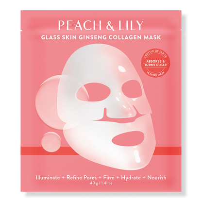 PEACH & LILY Glass Skin Ginseng Collagen Mask