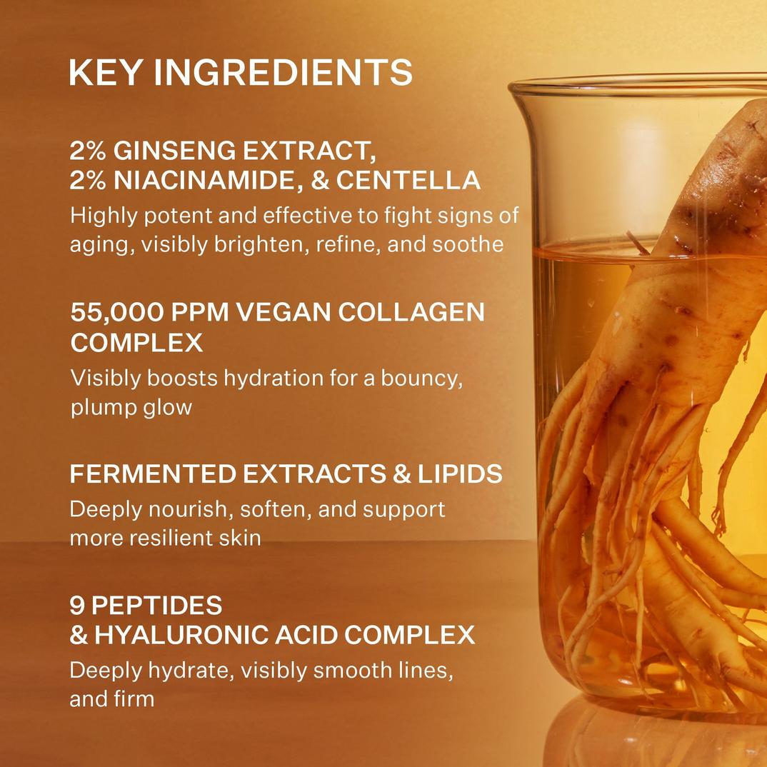 PEACH & LILY Glass Skin Ginseng Collagen Mask