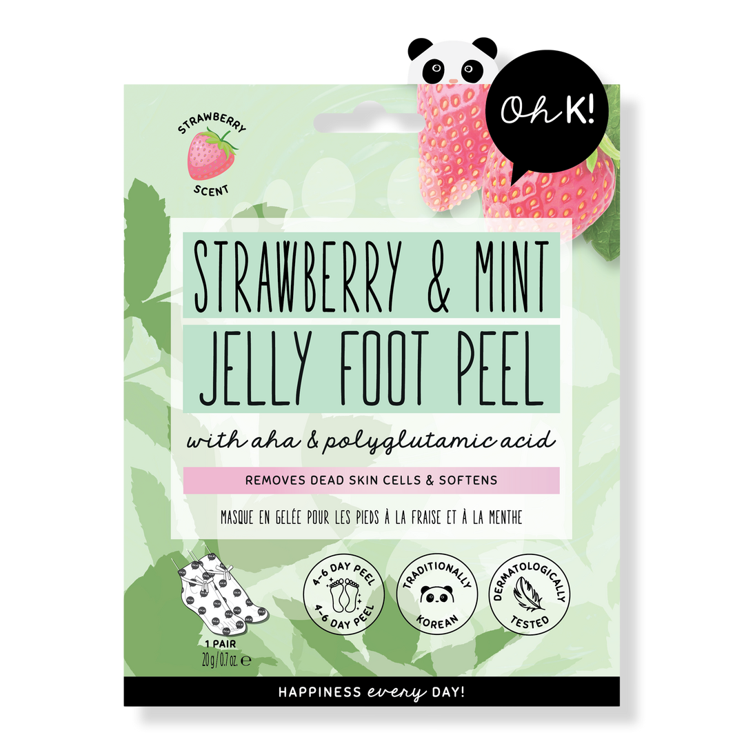 Oh K! Strawberry & Mint Jelly Foot Peel