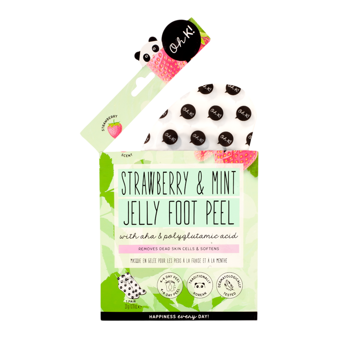 Oh K! Strawberry & Mint Jelly Foot Peel
