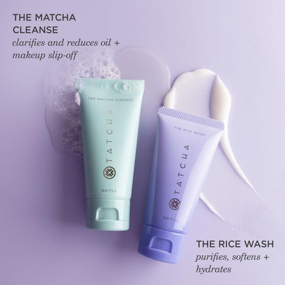 TATCHA Cleanser Favorites: Rice Wash & Matcha Cleanser Value Set
