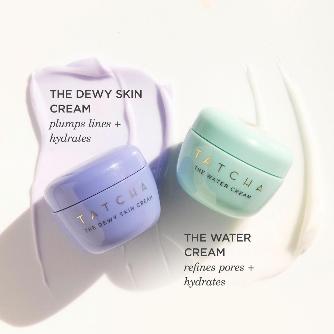 TATCHA Moisturizer Favorites: Dewy Cream & Water Cream Value Set
