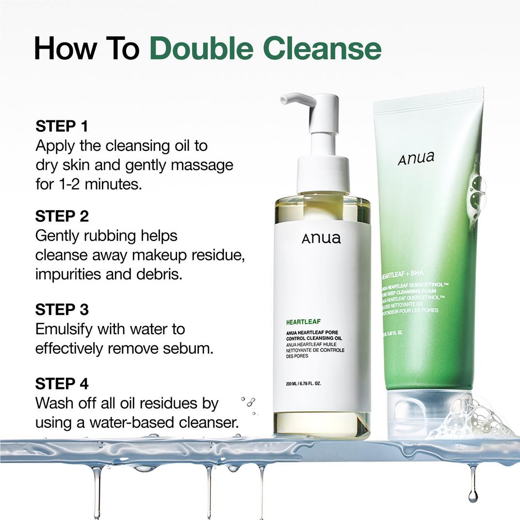 ANUA Heartleaf Quercetinol Pore Deep Cleansing Foam
