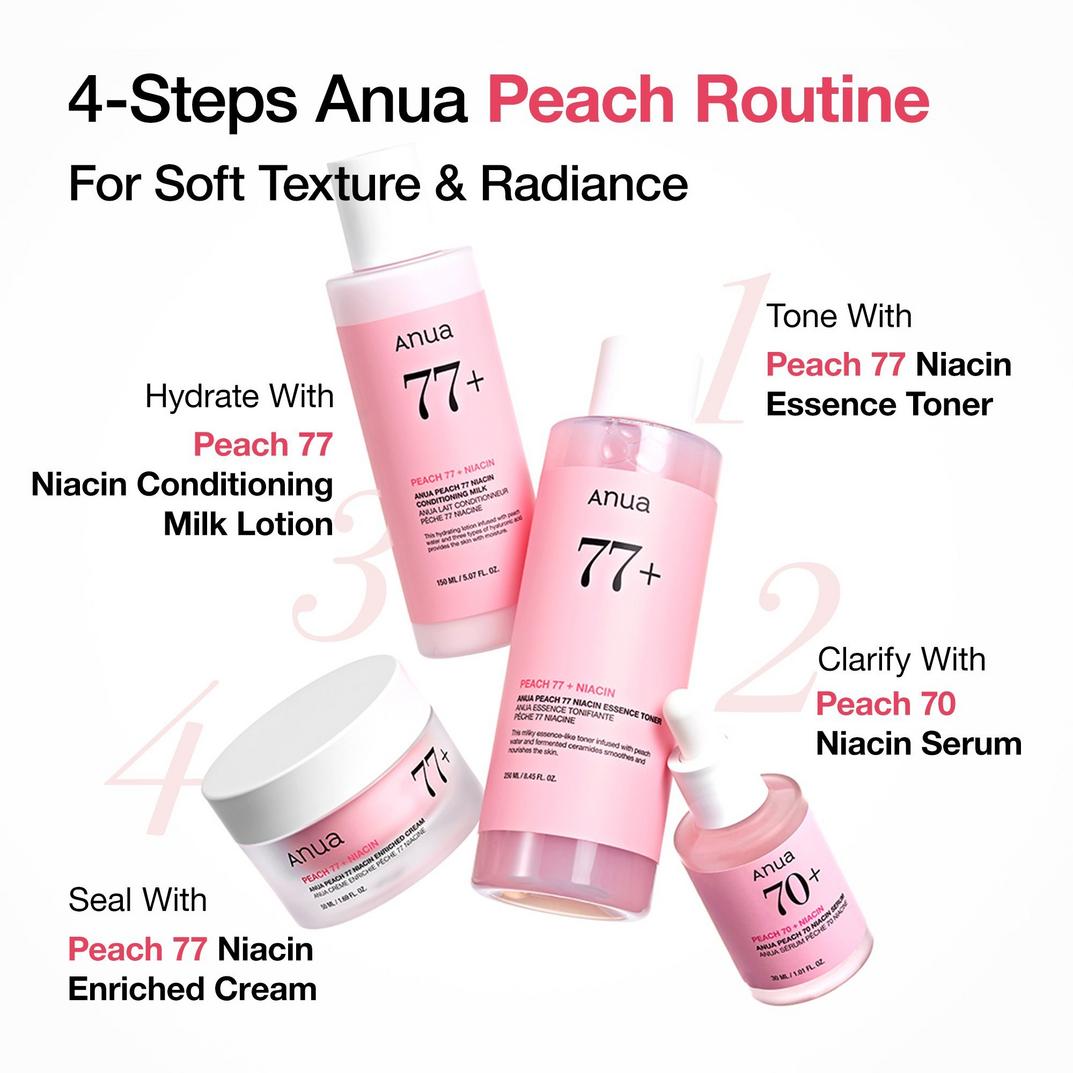 ANUA Peach 77 Niacin Conditioning Milk