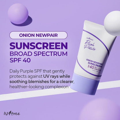 Isntree Onion Newpair Sunscreen SPF 40