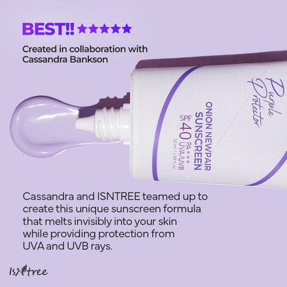Isntree Onion Newpair Sunscreen SPF 40