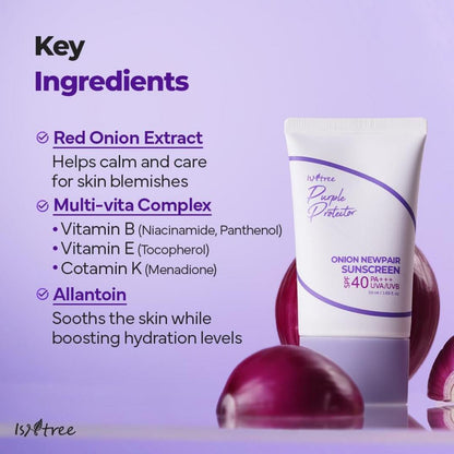 Isntree Onion Newpair Sunscreen SPF 40