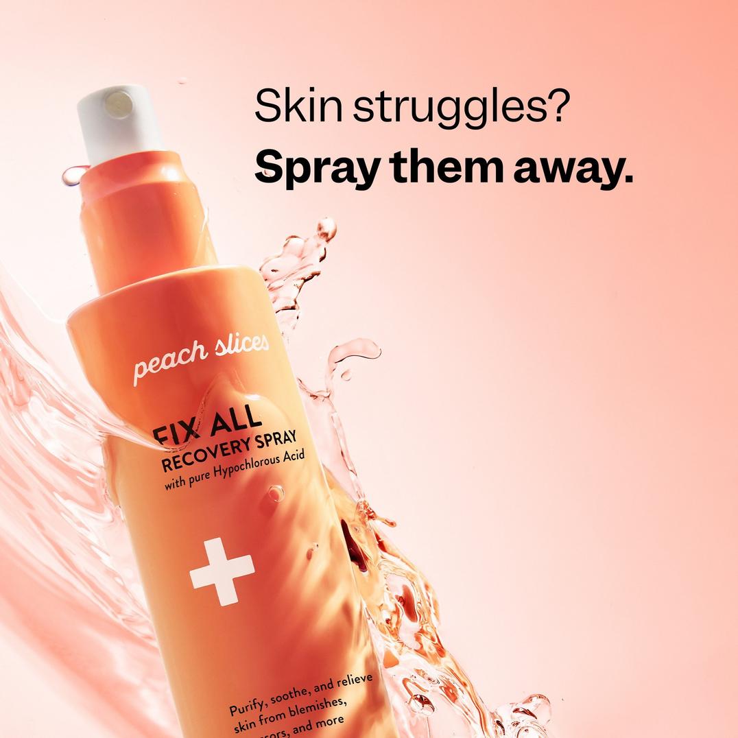 Peach Slices Fix All Recovery Spray