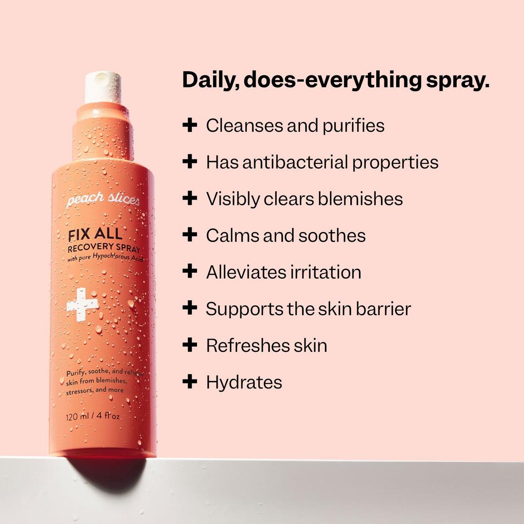 Peach Slices Fix All Recovery Spray