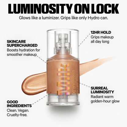 MILK MAKEUP Hydro Grip + Glow Illuminating Primer with Light-Reflecting Pearls