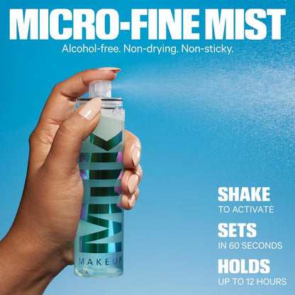 MILK MAKEUP Hydro Grip 12HR Dewy Setting Spray With Hyaluronic Acid + Niacinamide