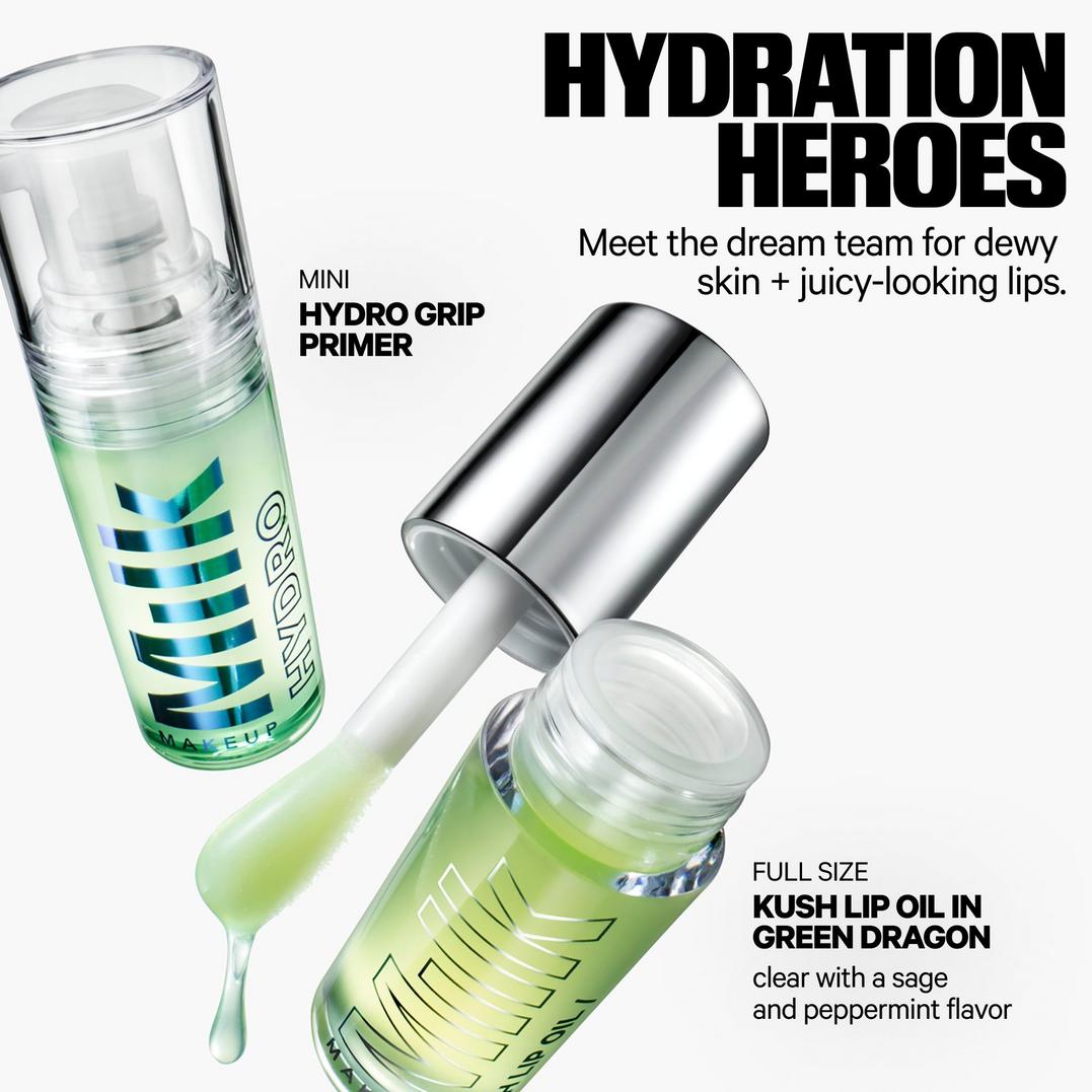 MILK MAKEUP Hydration Heroes Face Primer + Lip Oil Set