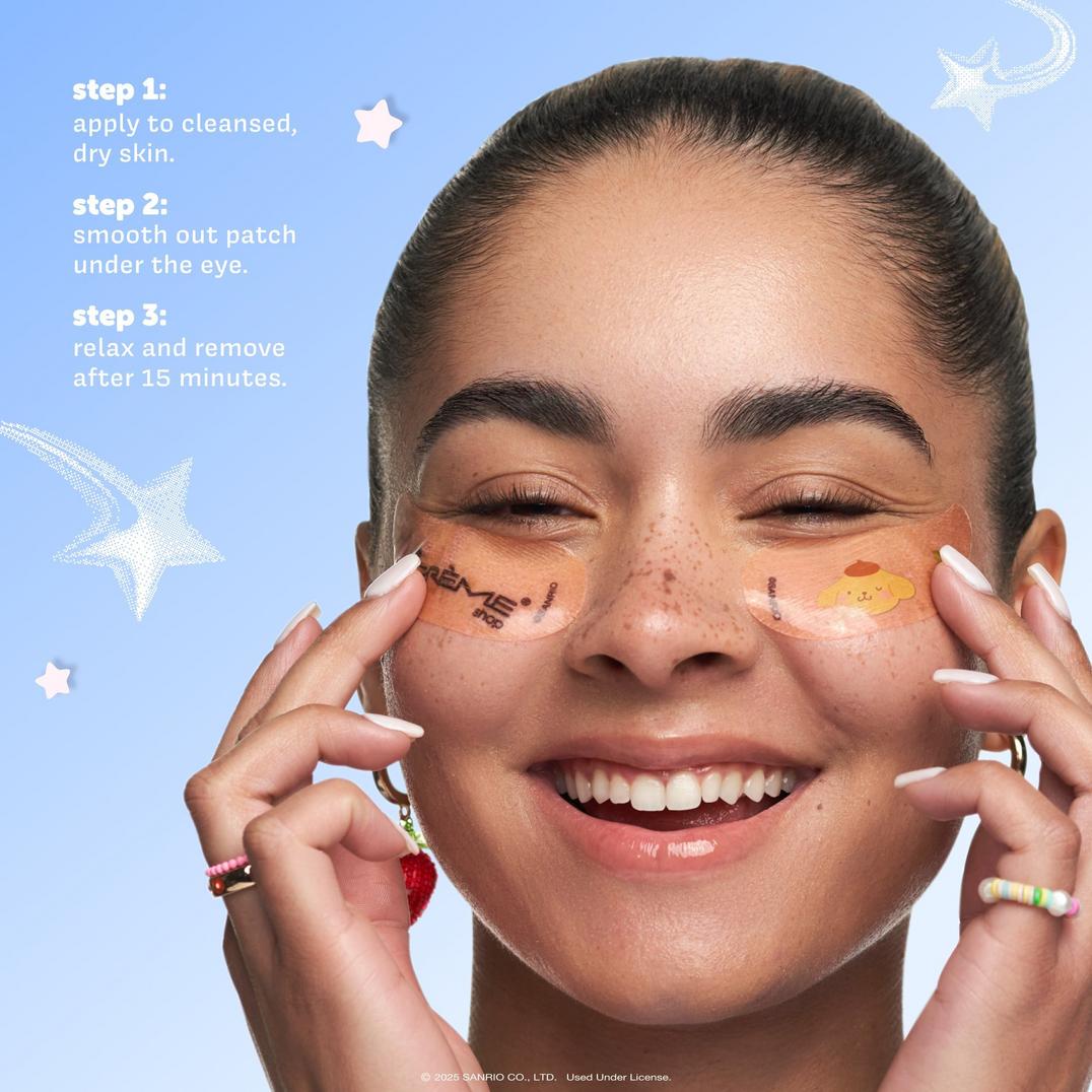 The Crme Shop Pompompurin Hydrogel Under Eye Patches