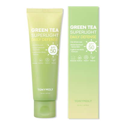 TONYMOLY Green Tea Superlight Daily Defense Sun Screen SPF 50