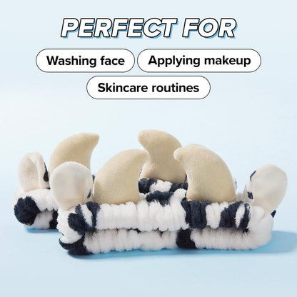 I Dew Care Cow Beauty Routine Spa Headband
