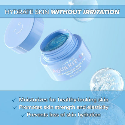 I Dew Care Aqua Kitten Hydrating Hyaluronic Acid Peel-Off Mask