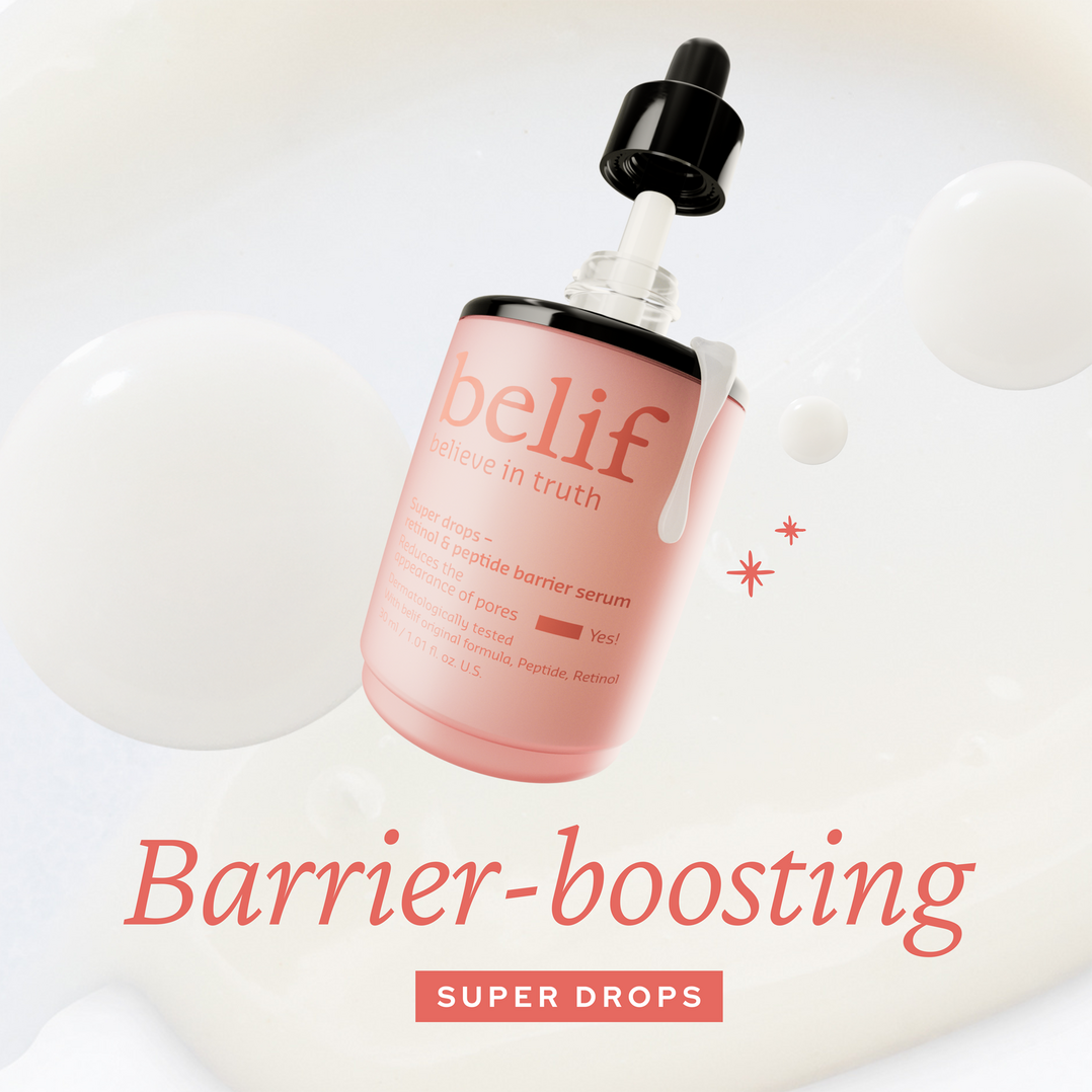 belif Super Drops Retinol and Peptide Barrier Serum