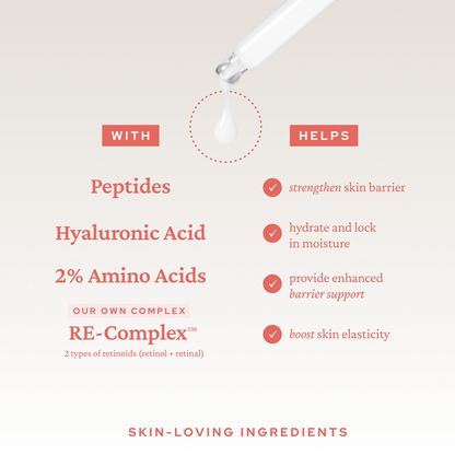 belif Super Drops Retinol and Peptide Barrier Serum