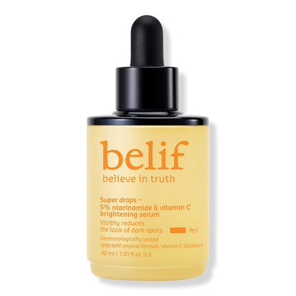 belif Super Drops 5% Niacinamide and Vitamin C Brightening Serum