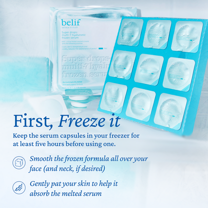 belif Super Drops Multi-7 Hyaluronic Frozen Serum