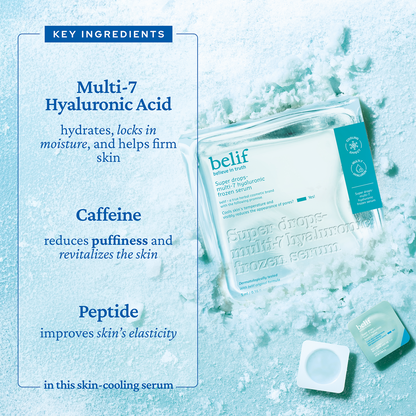 belif Super Drops Multi-7 Hyaluronic Frozen Serum