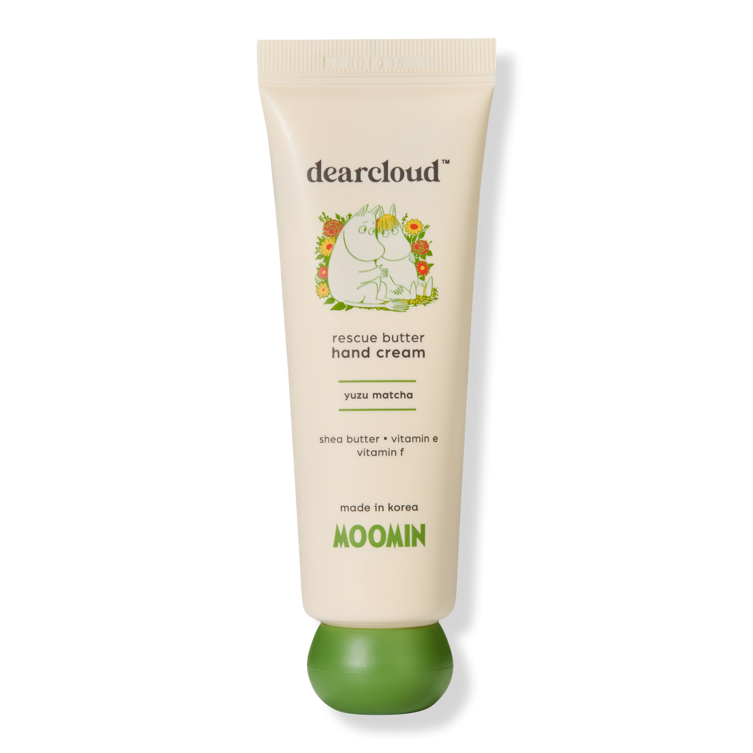dearcloud Moomin: Rescue Butter Hand Cream - Yuzu Matcha