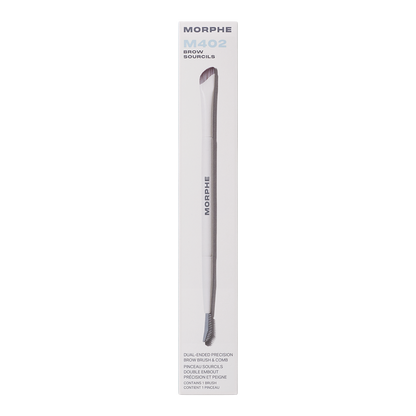Morphe M402 Dual-Ended Precision Brow Brush & Comb