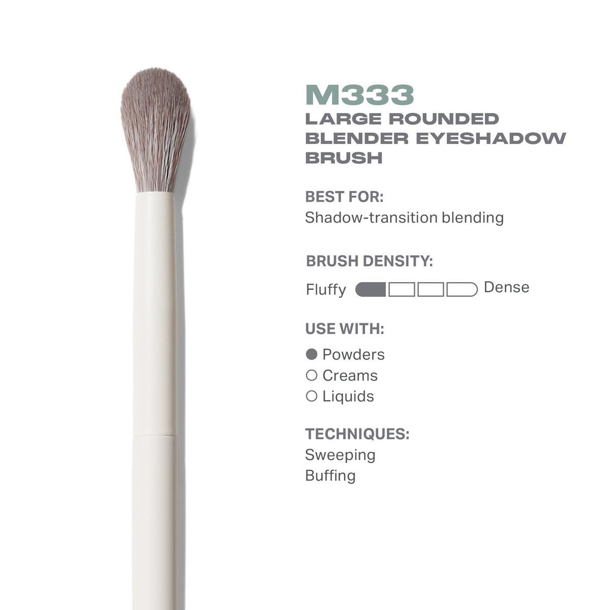 Morphe M333 Large Rounded Blender Eyeshadow Brush