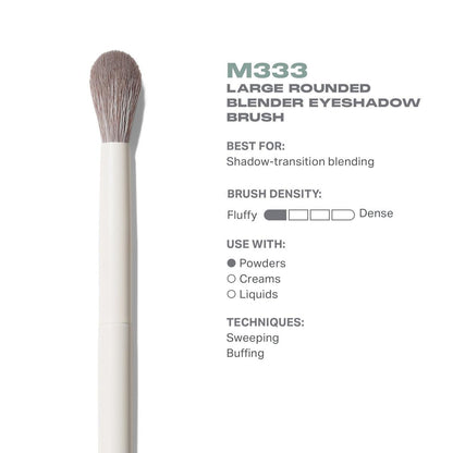 Morphe M333 Large Rounded Blender Eyeshadow Brush