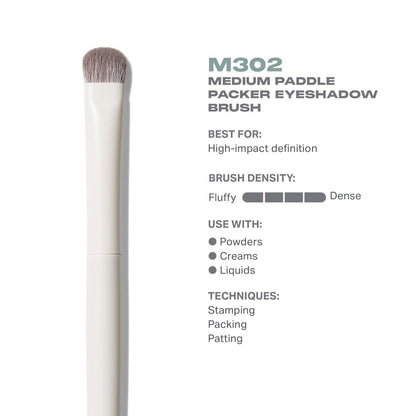 Morphe M302 Medium Paddle Packer Eyeshadow Brush