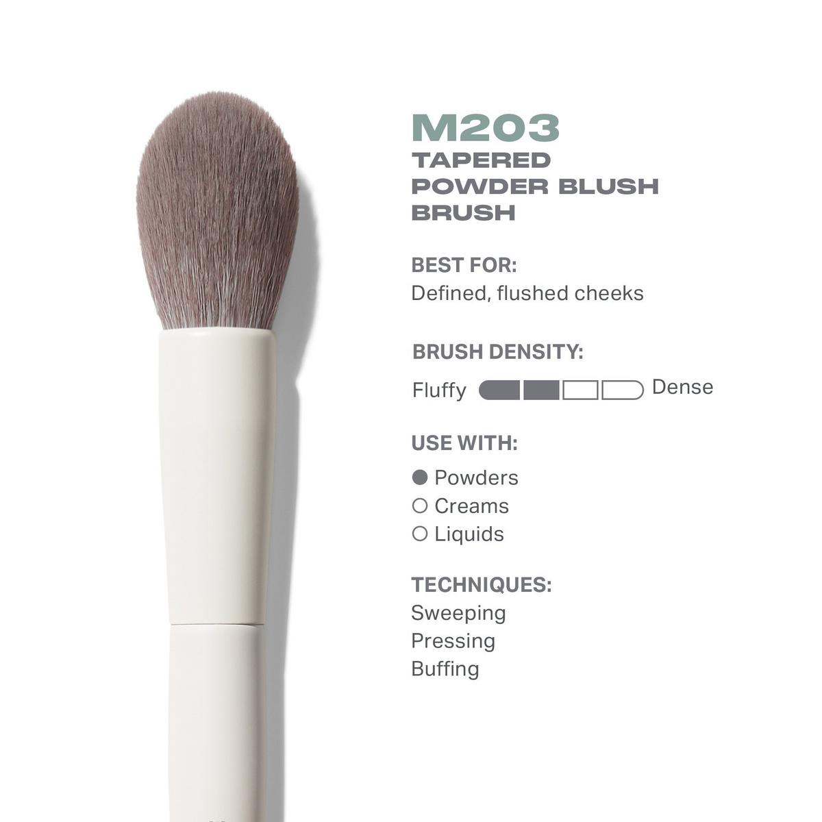 Morphe M203 Tapered Powder Blush Brush
