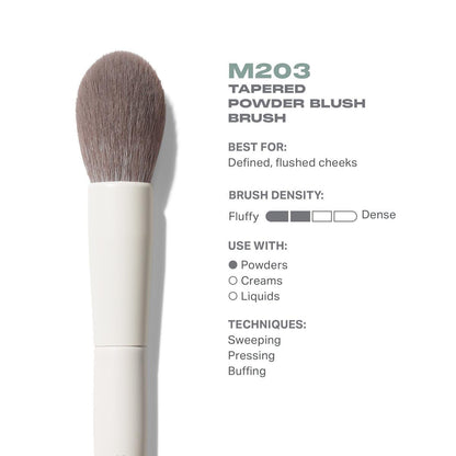 Morphe M203 Tapered Powder Blush Brush