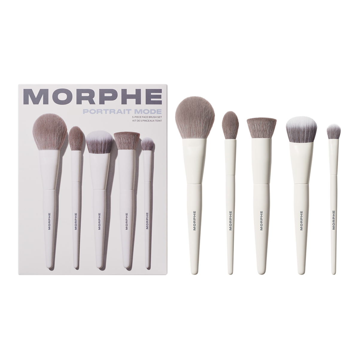 Morphe Portrait Mode 5-Piece Face Brush Set